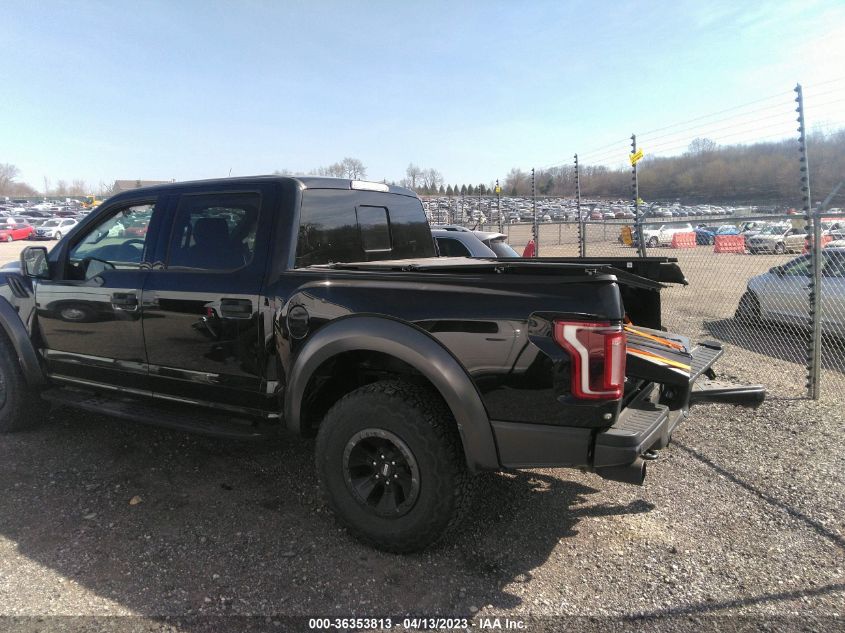 2018 FORD F-150 RAPTOR - 1FTFW1RG4JFD49966