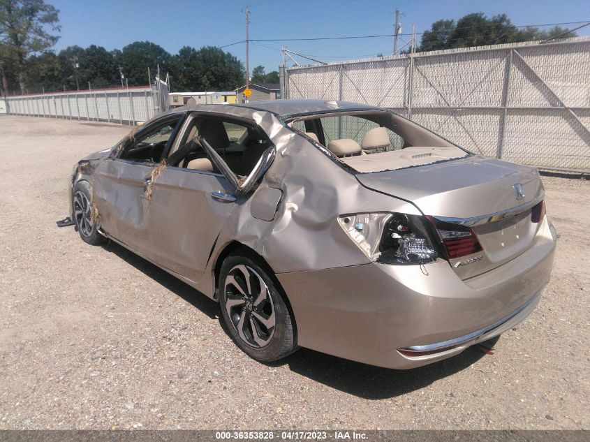2016 HONDA ACCORD SEDAN EX-L - 1HGCR2F81GA048558