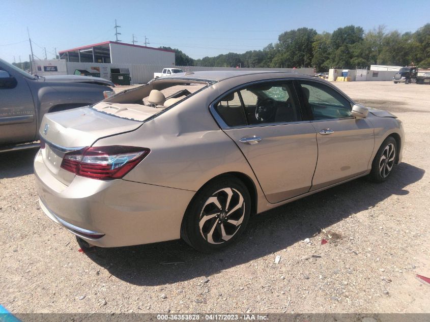 2016 HONDA ACCORD SEDAN EX-L - 1HGCR2F81GA048558