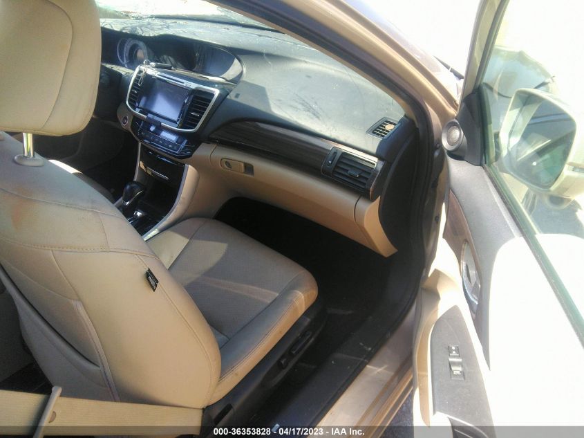 2016 HONDA ACCORD SEDAN EX-L - 1HGCR2F81GA048558