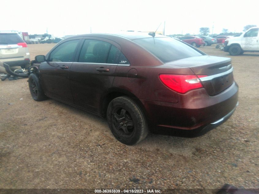 2013 CHRYSLER 200 LX - 1C3CCBAB8DN622682