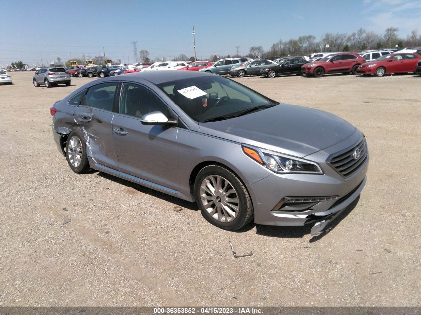 2015 HYUNDAI SONATA 2.4L LIMITED - 5NPE34AF6FH251110