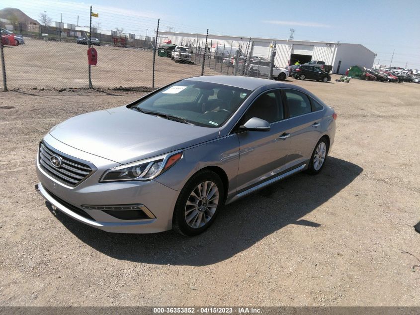 2015 HYUNDAI SONATA 2.4L LIMITED - 5NPE34AF6FH251110