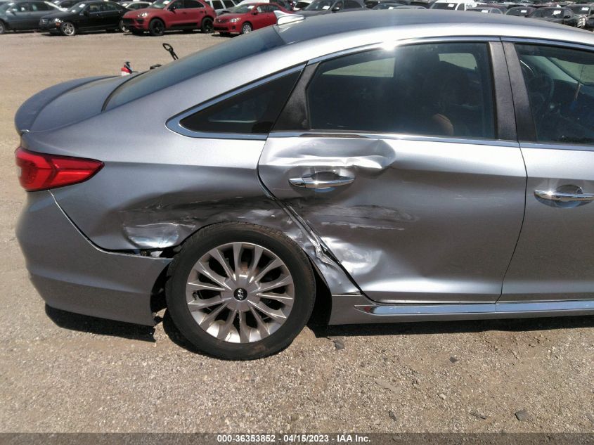 2015 HYUNDAI SONATA 2.4L LIMITED - 5NPE34AF6FH251110