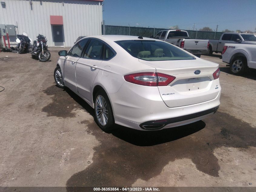 2016 FORD FUSION SE - 3FA6P0H90GR143376