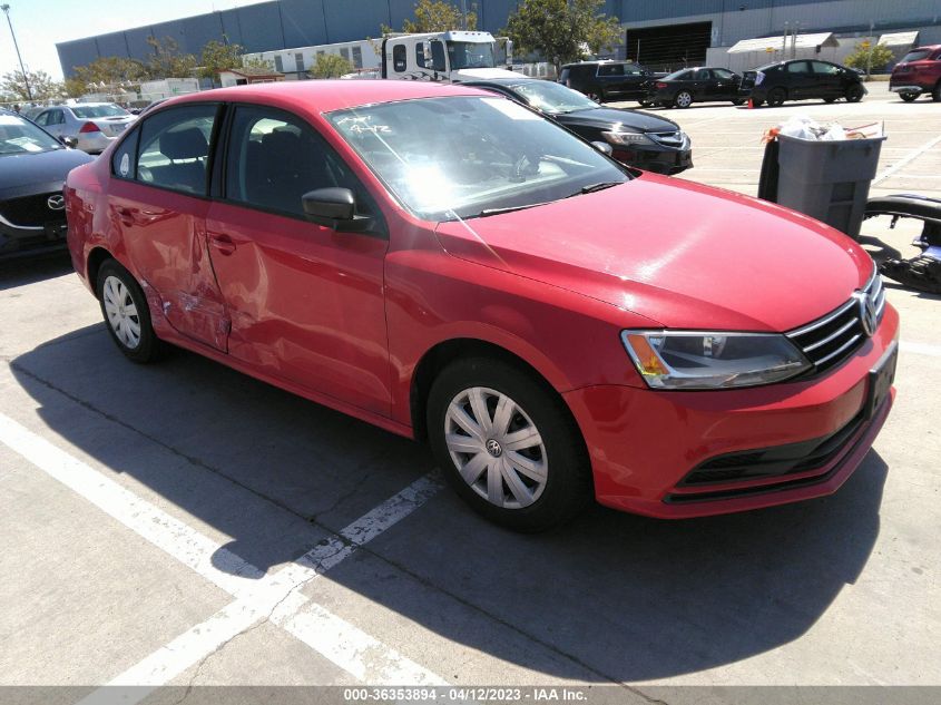 2015 VOLKSWAGEN JETTA SEDAN 2.0L S - 3VW2K7AJ2FM357413