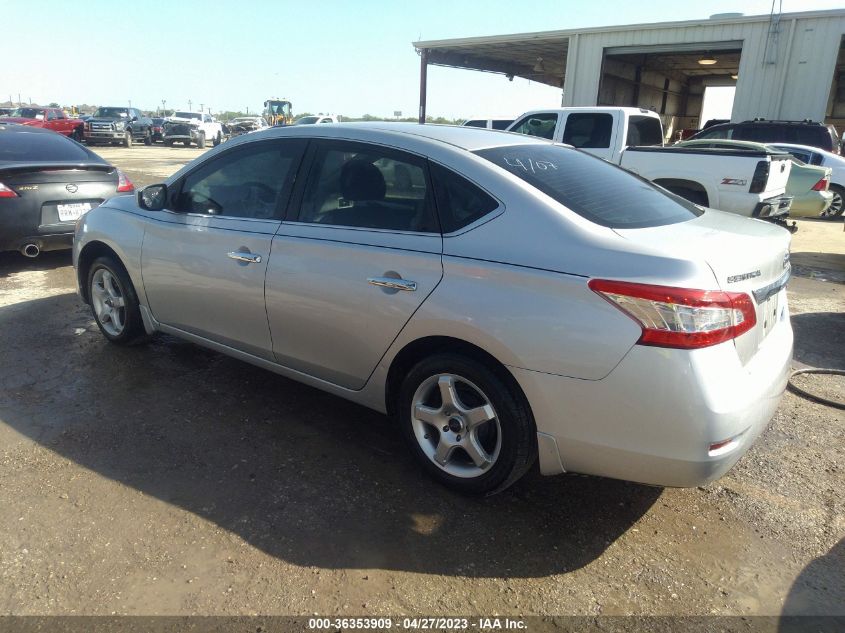 2014 NISSAN SENTRA S - 3N1AB7AP4EY227839