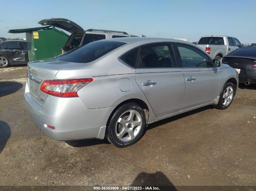 2014 NISSAN SENTRA S - 3N1AB7AP4EY227839