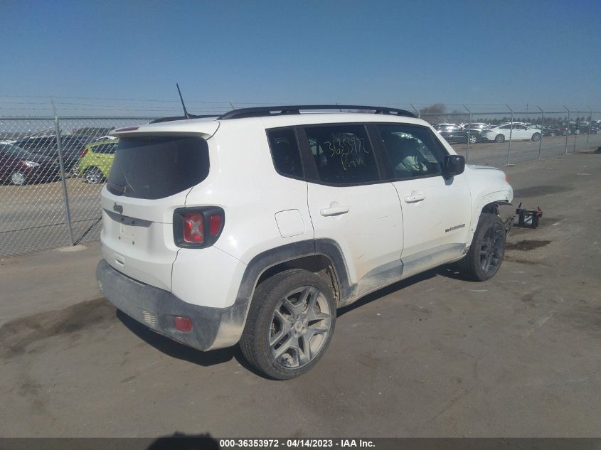 2021 JEEP RENEGADE 80TH ANNIVERSARY - ZACNJDBB4MPN35936