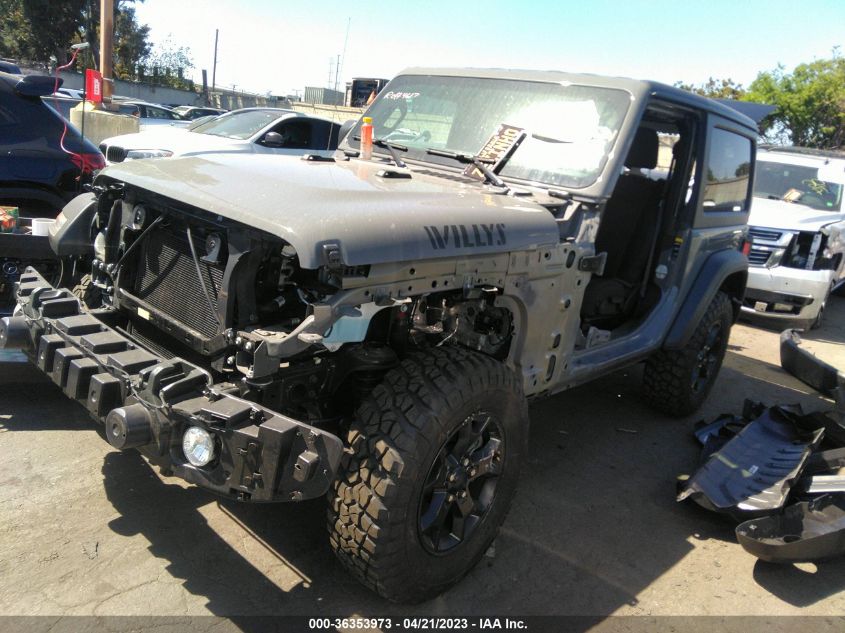 2021 JEEP WRANGLER WILLYS SPORT - 1C4GJXAN1MW814644