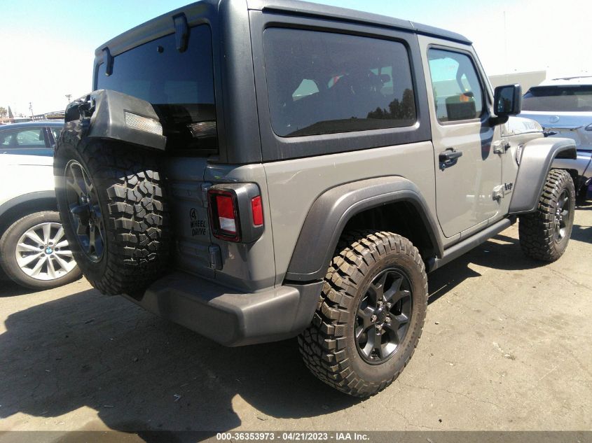 2021 JEEP WRANGLER WILLYS SPORT - 1C4GJXAN1MW814644