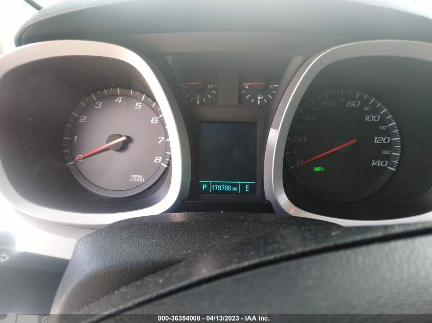 2013 CHEVROLET EQUINOX LT - 2GNALDEK1D6296986