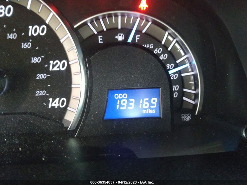 2013 TOYOTA CAMRY L/LE/SE/XLE - 4T1BF1FK2DU241638