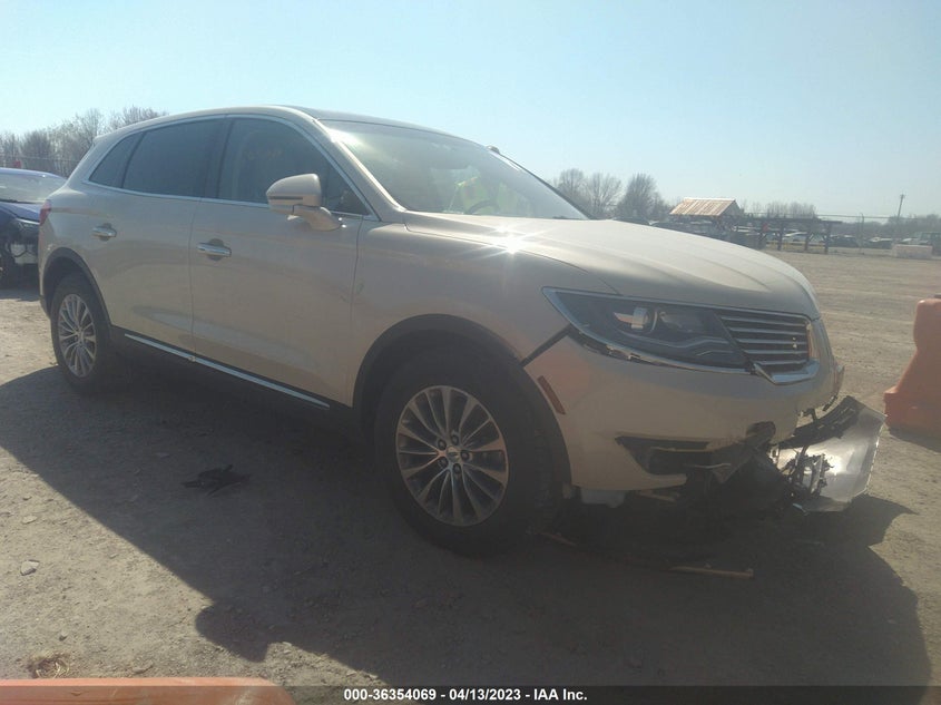 VIN 2LMPJ8KR8JBL47193 2018 LINCOLN MKX SELECT