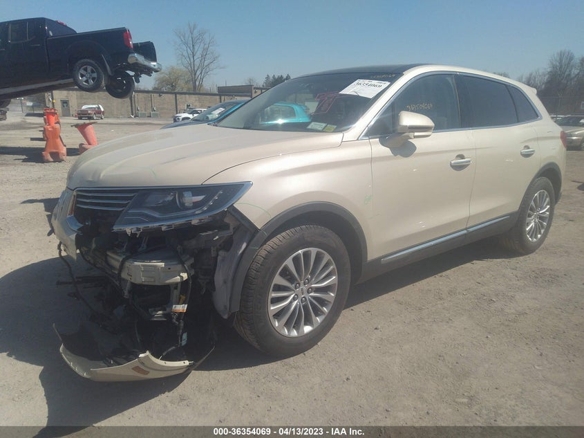 VIN 2LMPJ8KR8JBL47193 2018 LINCOLN MKX SELECT