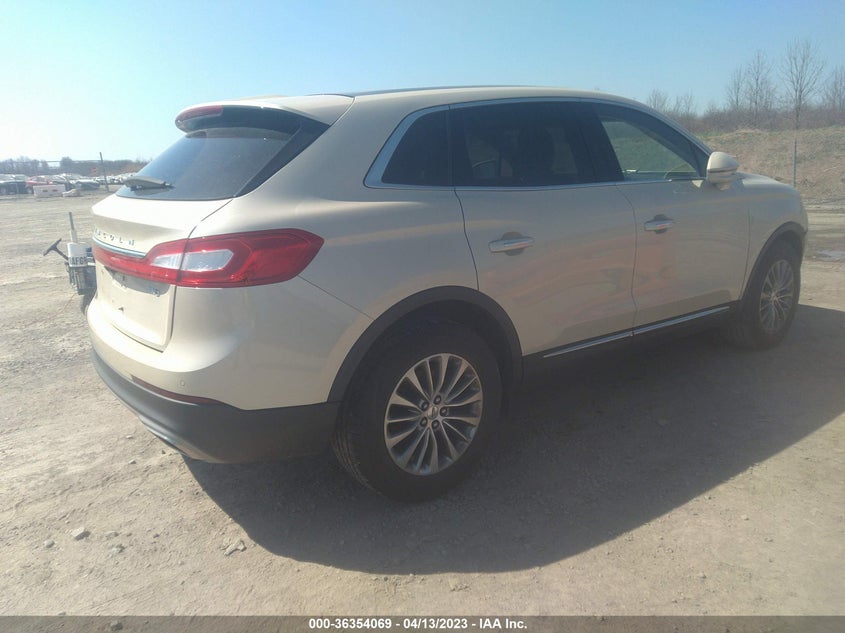 VIN 2LMPJ8KR8JBL47193 2018 LINCOLN MKX SELECT