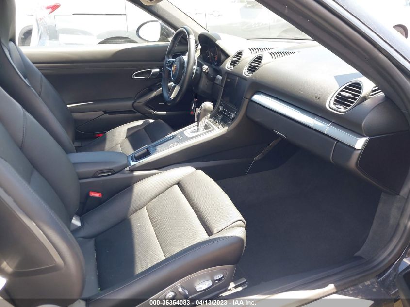 2018 PORSCHE 718 CAYMAN - WP0AA2A87JK261990
