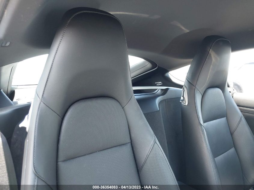 2018 PORSCHE 718 CAYMAN - WP0AA2A87JK261990