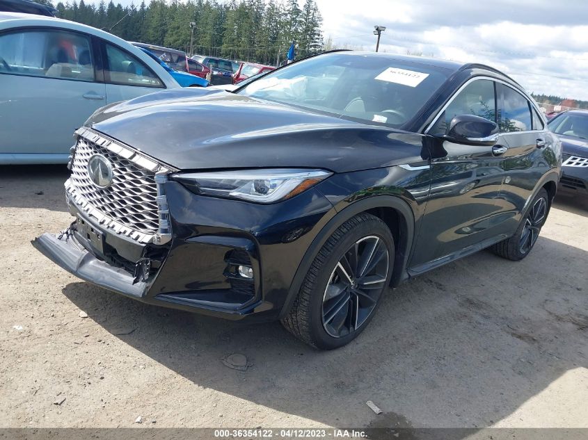 2022 INFINITI QX55 LUXE - 3PCAJ5J31NF111320