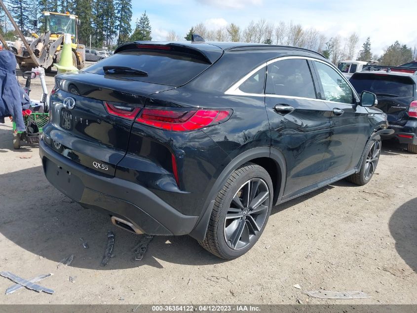 2022 INFINITI QX55 LUXE - 3PCAJ5J31NF111320