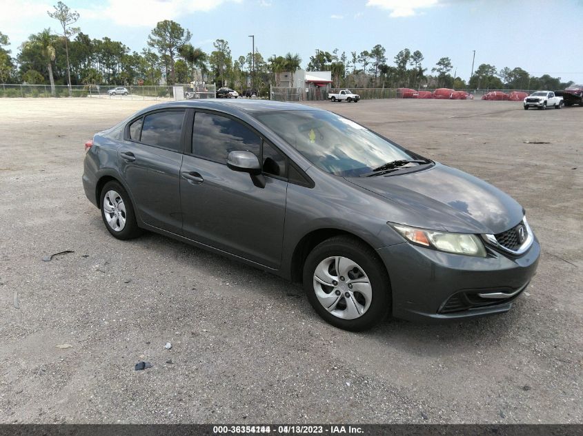 2013 HONDA CIVIC SDN LX - 19XFB2F59DE020134