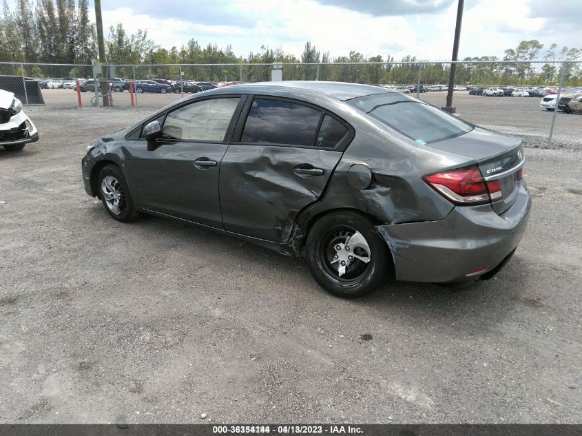 2013 HONDA CIVIC SDN LX - 19XFB2F59DE020134