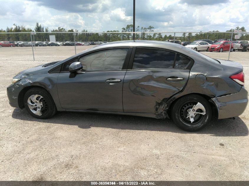 2013 HONDA CIVIC SDN LX - 19XFB2F59DE020134