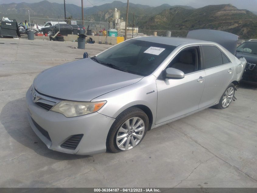 2013 TOYOTA CAMRY HYBRID LE/XLE 4T1BD1FK8DU076765