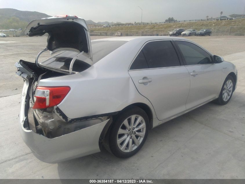 2013 TOYOTA CAMRY HYBRID LE/XLE 4T1BD1FK8DU076765
