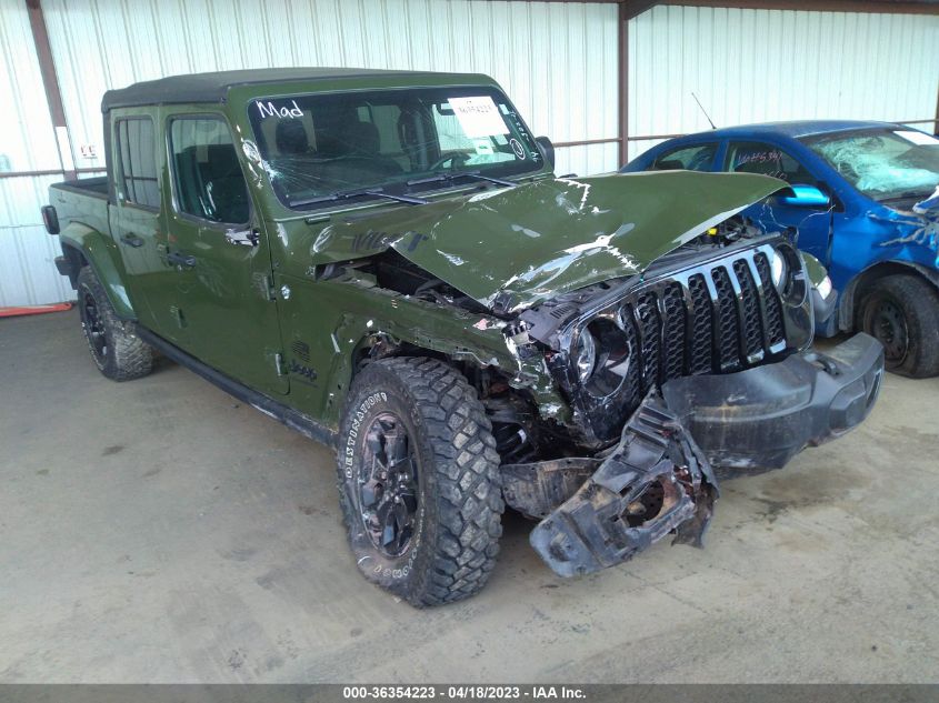 1C6JJTAM1NL146697 JEEP GLADIATOR WILLYS SPORT 2022