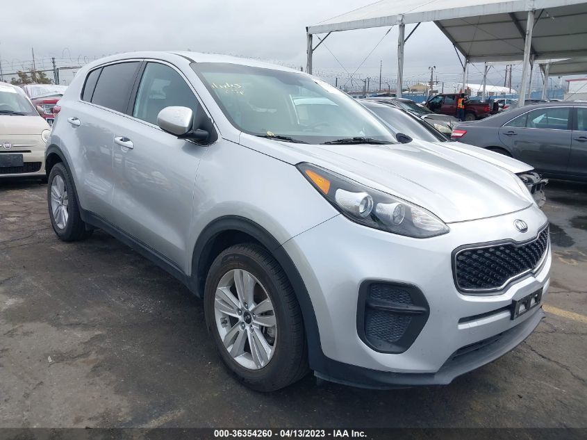 2019 KIA SPORTAGE LX - KNDPM3AC6K7569684