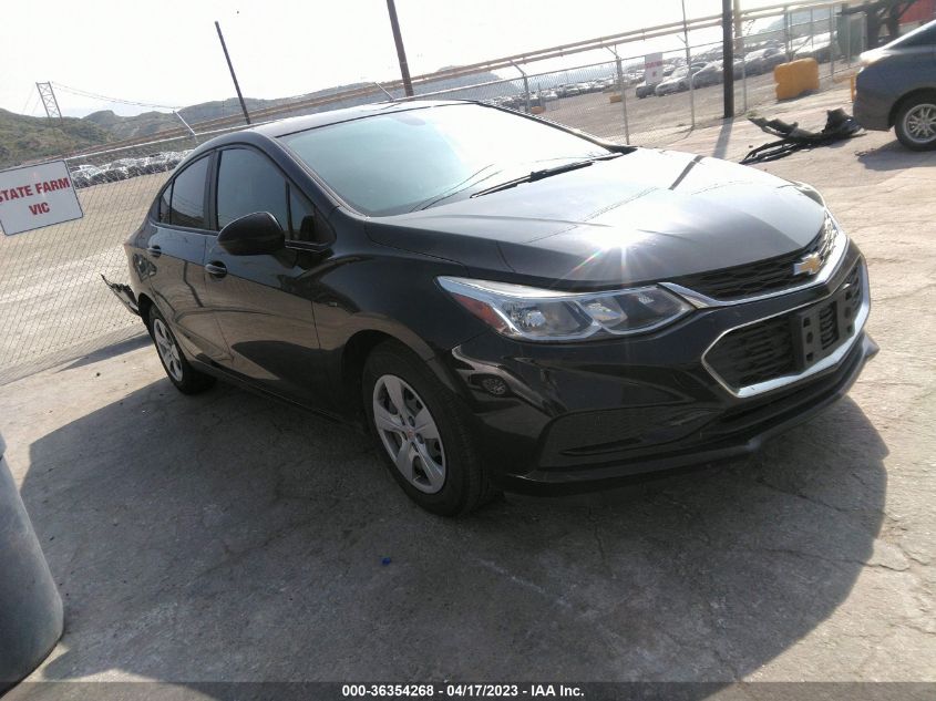 2017 CHEVROLET CRUZE LS - 1G1BC5SM2H7123663