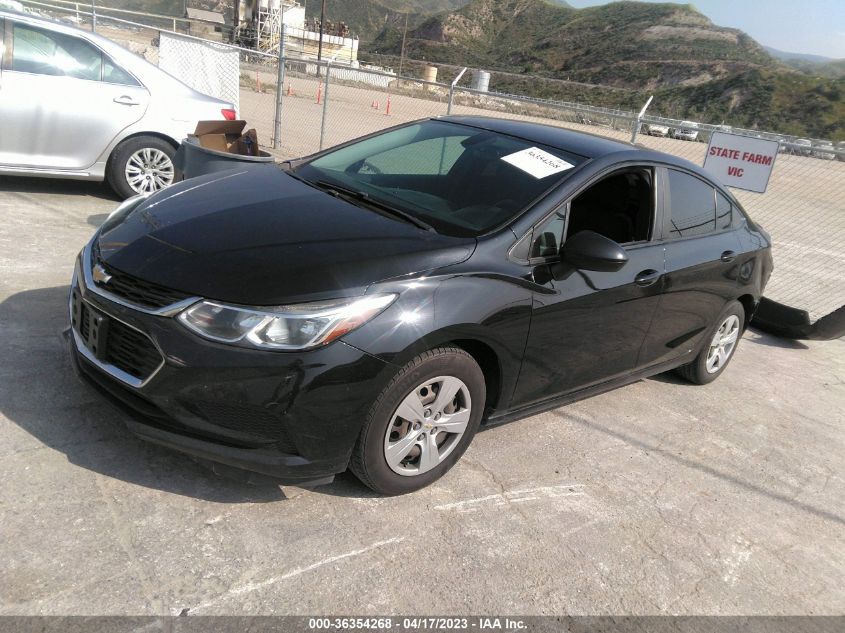 2017 CHEVROLET CRUZE LS - 1G1BC5SM2H7123663