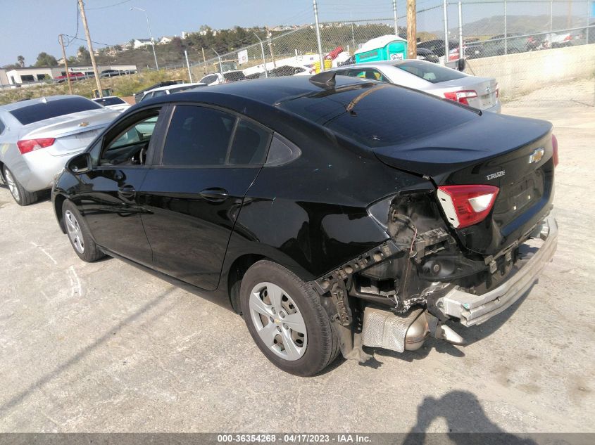 2017 CHEVROLET CRUZE LS - 1G1BC5SM2H7123663