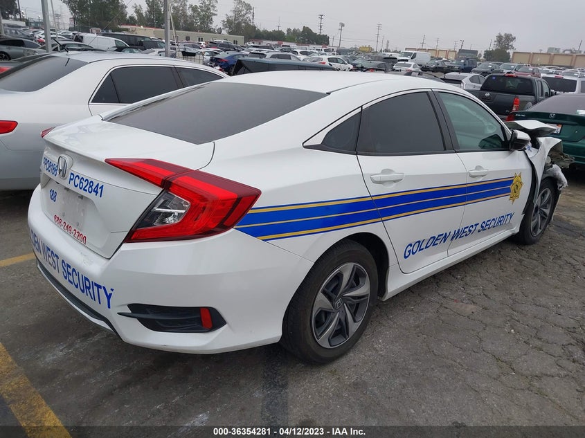 VIN 2HGFC2F68KH517345 2019 HONDA CIVIC SEDAN LX