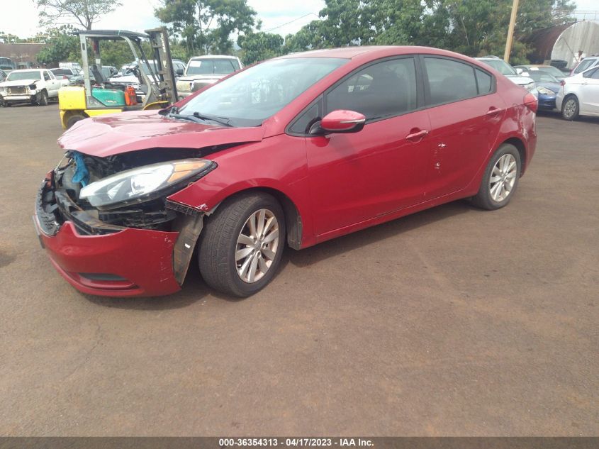 2016 KIA FORTE LX - KNAFX4A60G5613715