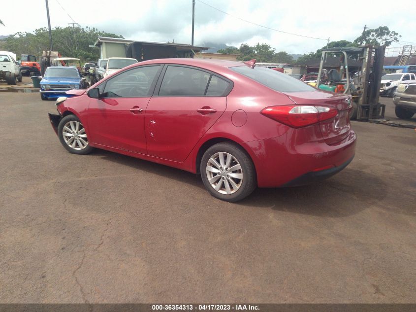 2016 KIA FORTE LX - KNAFX4A60G5613715