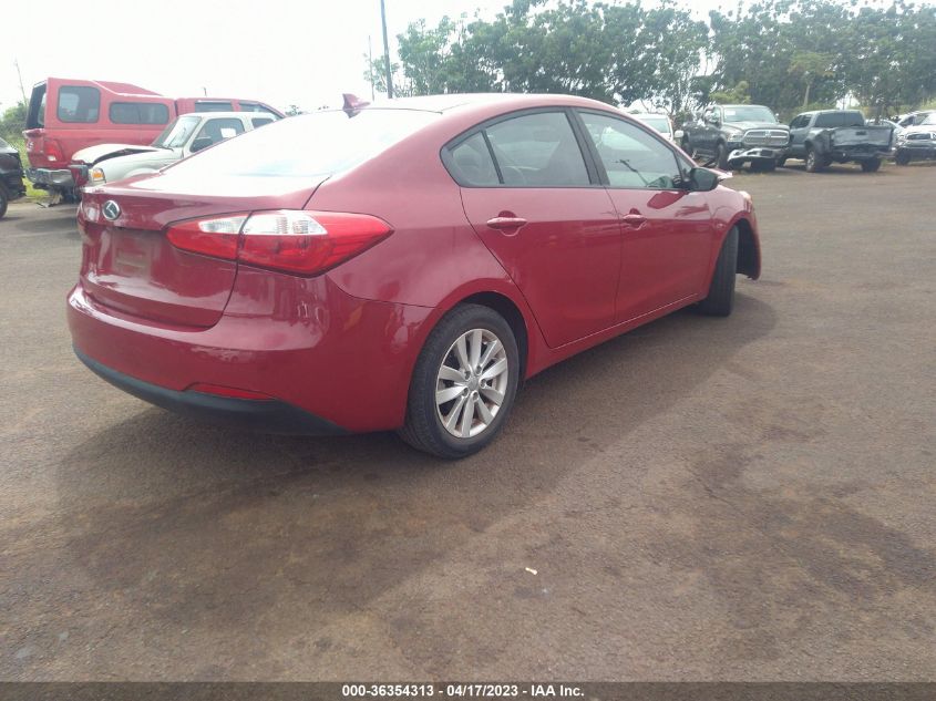 2016 KIA FORTE LX - KNAFX4A60G5613715