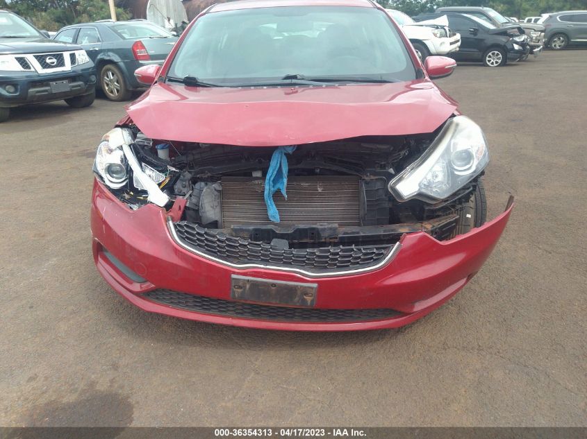 2016 KIA FORTE LX - KNAFX4A60G5613715
