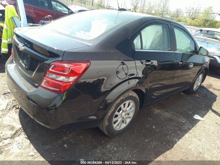 2018 CHEVROLET SONIC LT - 1G1JD5SH6J4121871