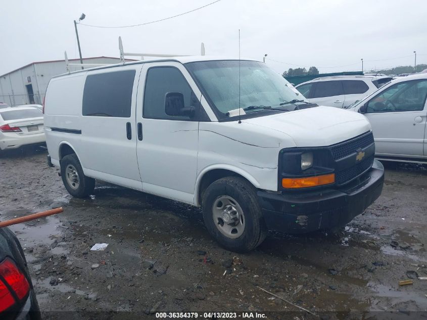2014 CHEVROLET EXPRESS CARGO VAN - 1GCWGFCA7E1190992