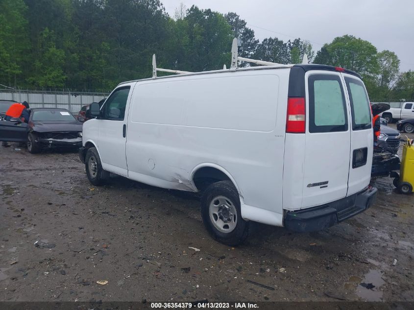 2014 CHEVROLET EXPRESS CARGO VAN - 1GCWGFCA7E1190992