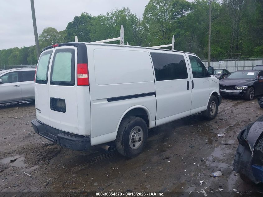 2014 CHEVROLET EXPRESS CARGO VAN - 1GCWGFCA7E1190992