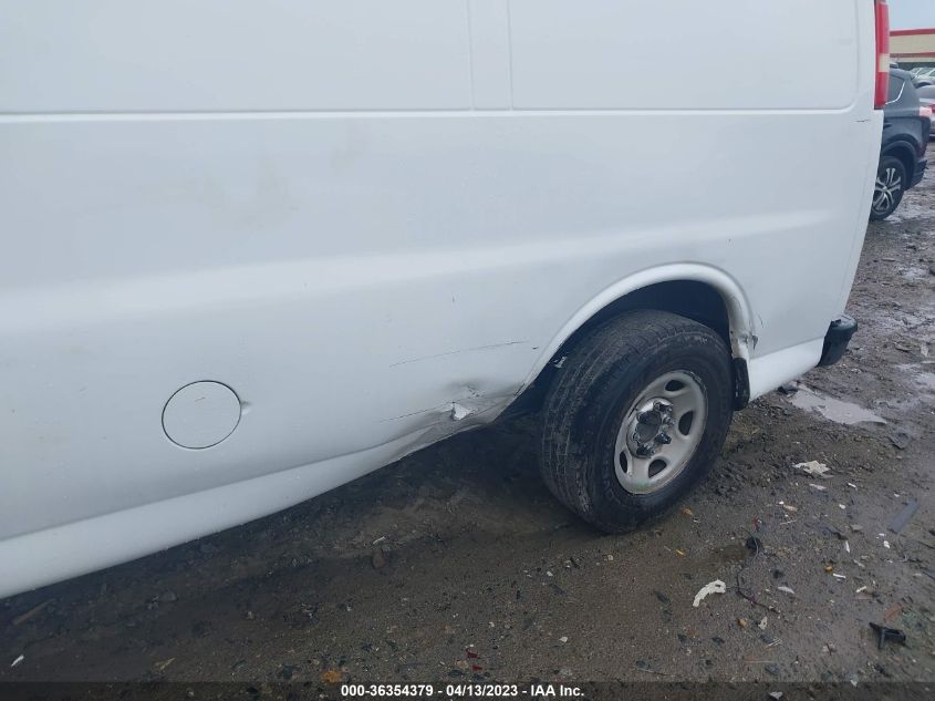 2014 CHEVROLET EXPRESS CARGO VAN - 1GCWGFCA7E1190992