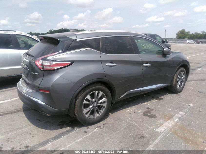 2017 NISSAN MURANO SL - 5N1AZ2MH5HN122451