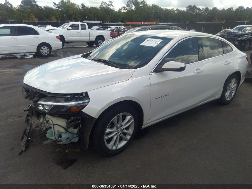 2018 CHEVROLET MALIBU LT - 1G1ZD5ST8JF178651