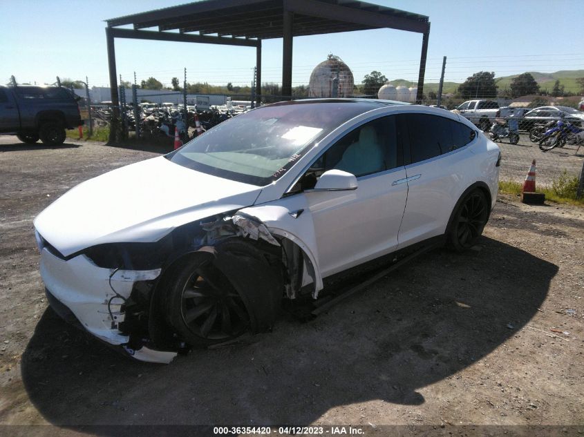 2020 TESLA MODEL X LONG RANGE - 5YJXCDE28LF303721