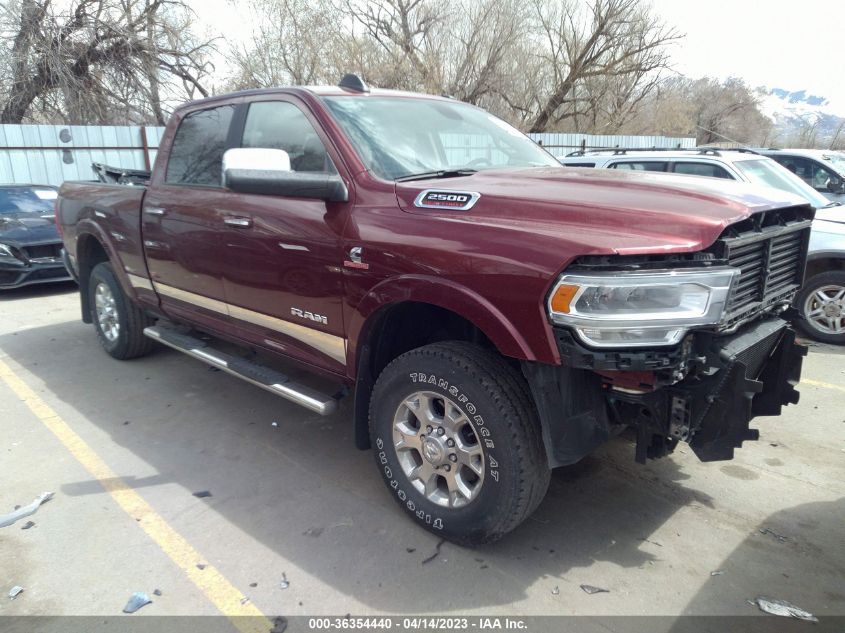 2019 RAM 2500 LARAMIE - 3C6UR5FL1KG537570