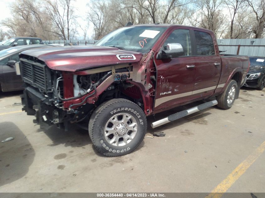 2019 RAM 2500 LARAMIE - 3C6UR5FL1KG537570