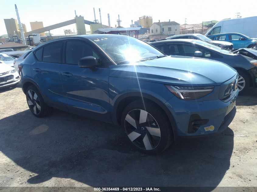 2022 VOLVO C40 RECHARGE PURE ULTIMATE YV4ED3GB8N2000338